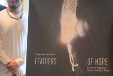 First Nations youth offer Feathers of Hope